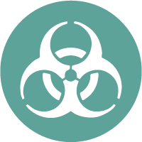 Bloodbourne pathogen training safety logo 