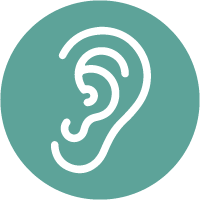 Hearing conservation safety training logo