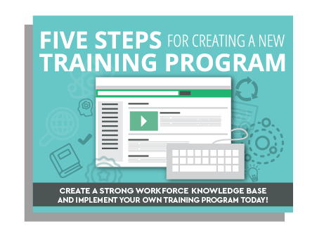 5 steps creating new training program