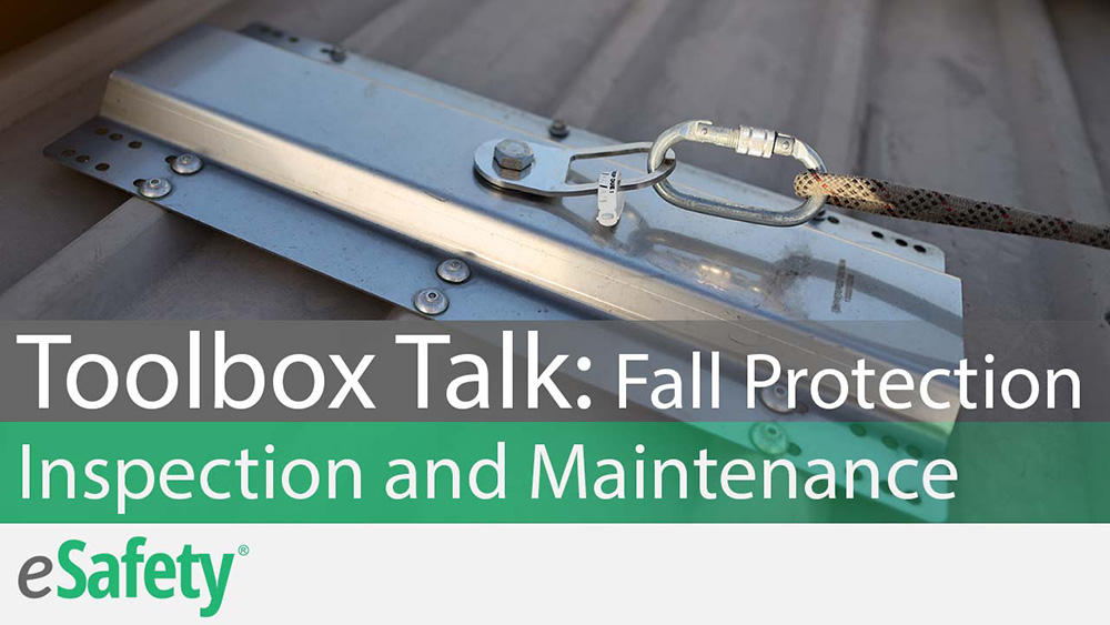 Fall Protection: Inspection and Maintenance